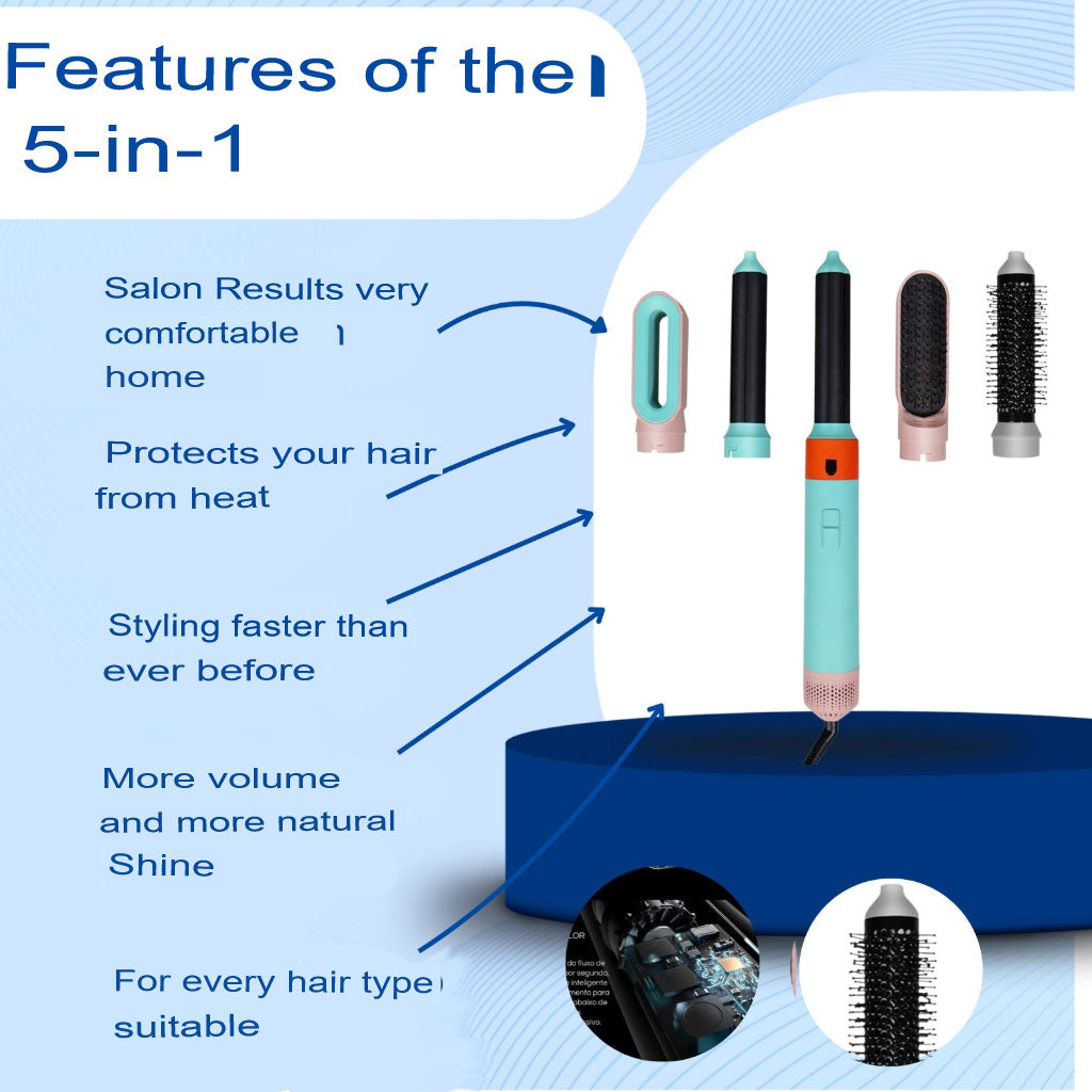 5-in-1 Professional Hair Airstyler Pro